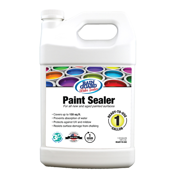 Rainguard Brands 1 Gal. Paint Sealer, Semi-Satin, Clear SP-9004